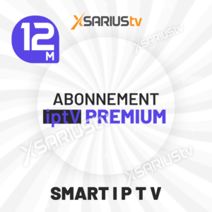 Abonnement IPTV Premium 12 mois