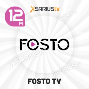 Abonnement Fosto TV IPTV 12 Mois