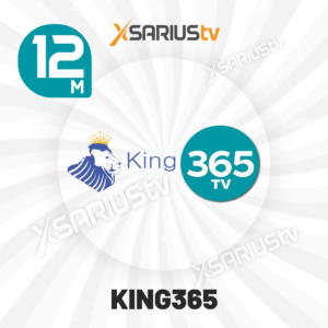 Abonnement KING365TV IPTV 12 Mois