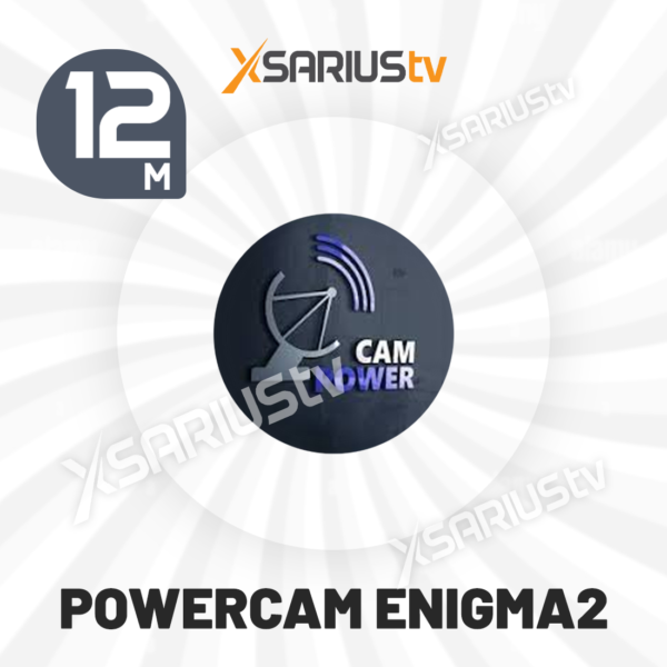 PowerCam Serveur Enigma2 (12 mois)