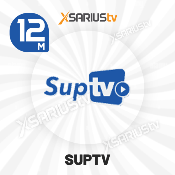 Abonnement SUPTV IPTV 12 Mois