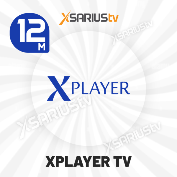 Abonnement XPLAYER TV IPTV - 12 Mois