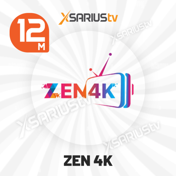 Abonnement ZEN 4K IPTV - 12 Mois