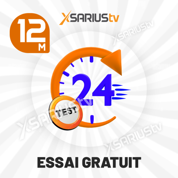 Test IPTV – Essai Gratuit 24H/48H • Qualité 4K & HD