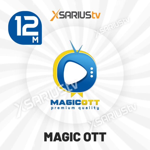 Abonnement Magic OTT iptv 12 Mois