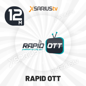 Abonnement Rapid OTT iptv 12 Mois