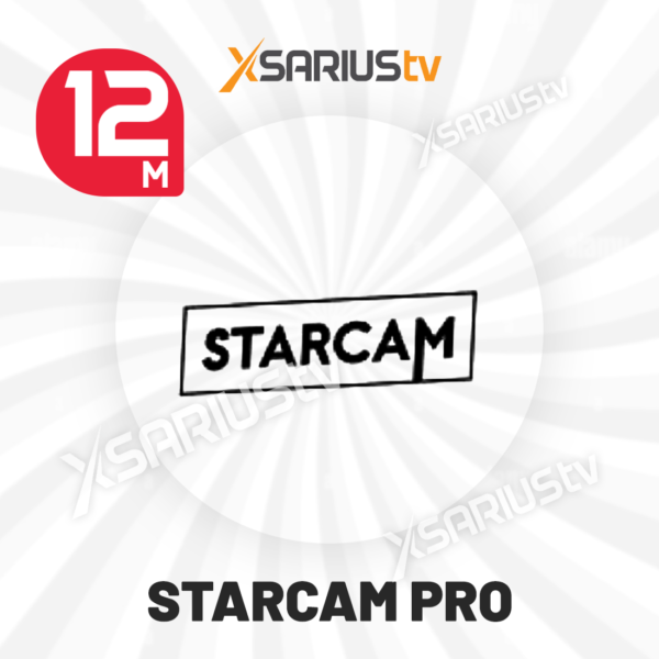 Abonnement Starcam Pro 12 mois