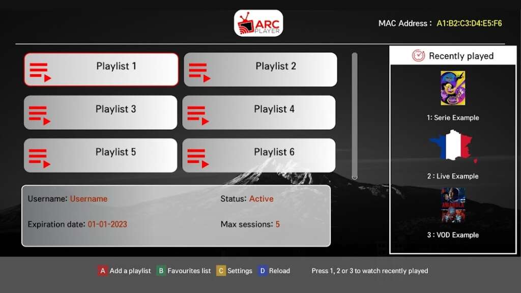 arc player activation